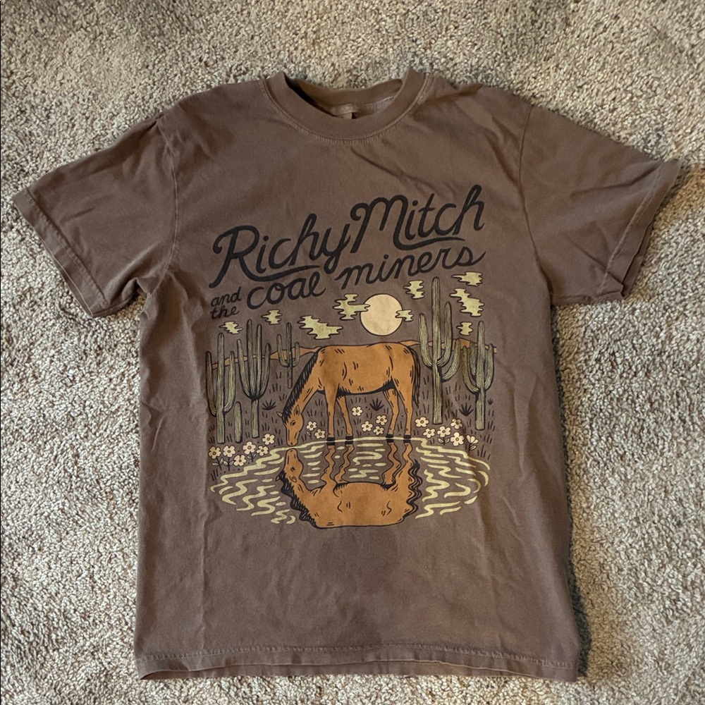 Richy Mitch and the Coal Miners Colorado’s on Fire Again 2025 Tour Shirt